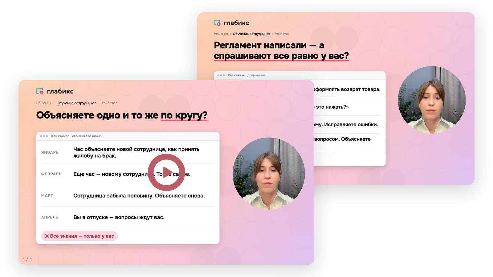 Видео по сценариям: Обучение сотрудников